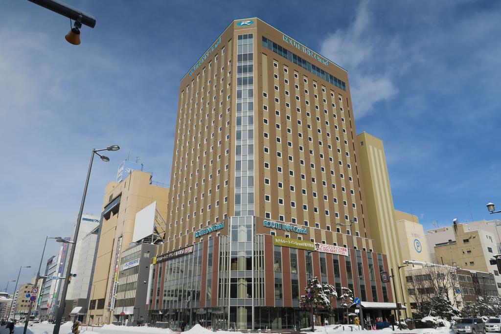 Hotel Route Inn Grand Asahikawa Ekimae Dış mekan fotoğraf
